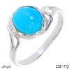 Ring 2621-TQ with real Turquoise