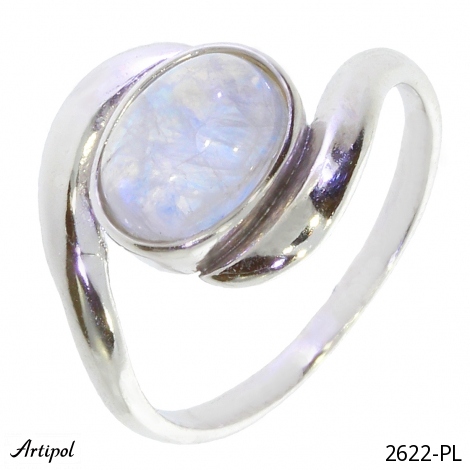 Bague 2622-PL en Pierre de lune véritable