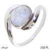 Ring 2622-PL with real Moonstone