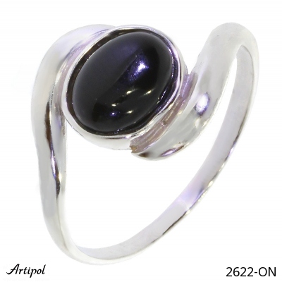 Ring 2622-ON with real Black Onyx