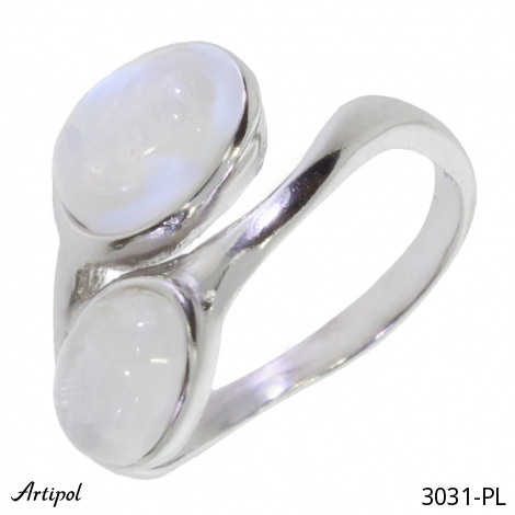 Ring 3031-PL mit echter Mondstein