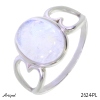 Ring 2624-PL with real Moonstone