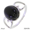 Ring 2624-ON mit echter Schwarzem Onyx