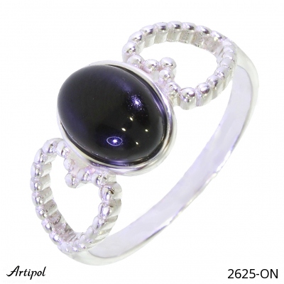 Ring 2625-ON with real Black Onyx