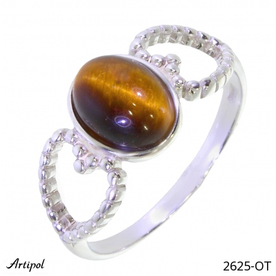 Ring 2625-OT with real Tiger Eye