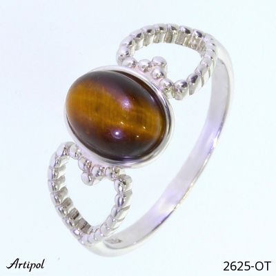 Ring 2625-OT with real Tiger's eye