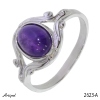 Ring 2623-A with real Amethyst