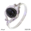 Bague 2623-ON en Onyx noir véritable