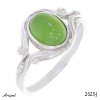 Ring 2623-J with real Jade