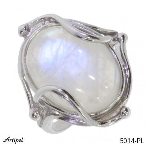 Ring 5014-PL mit echter Mondstein