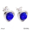 Boucles d'oreilles E2608-LL en Lapis-lazuli véritable