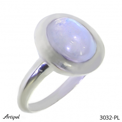 Ring 3032-PL with real Moonstone