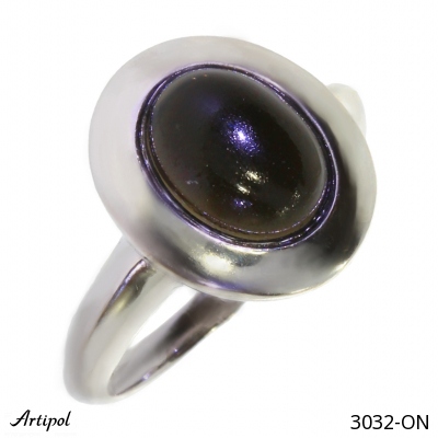 Ring 3032-ON with real Black onyx