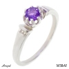 Ring M58-AF with real Amethyst