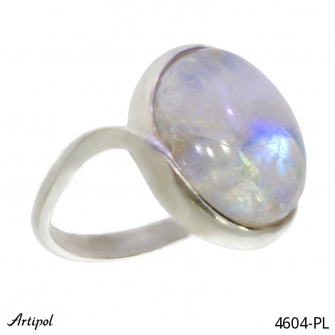 Bague 4604-PL en Pierre de lune véritable
