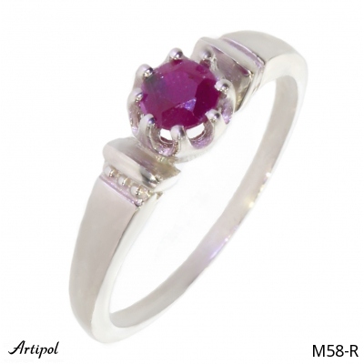 Ring M58-R with real Ruby