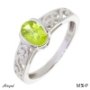 Ring M59-P mit echter Peridot