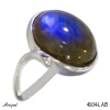 Ring 4604-LAB mit echter Labradorit