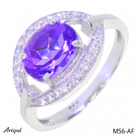 Ring M56-AF mit echter Amethyst