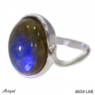 Ring 4604-LAB with real Labradorite