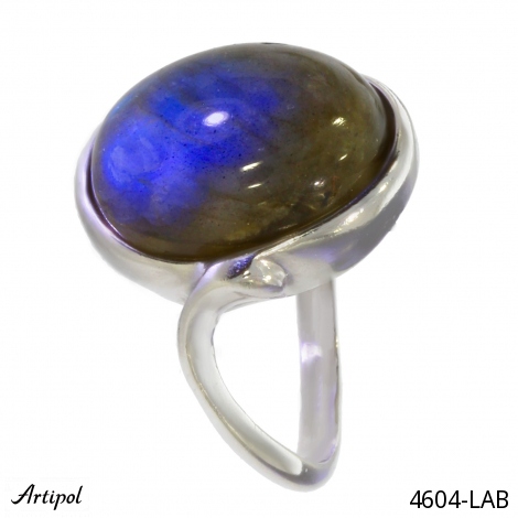 Ring 4604-LAB with real Labradorite