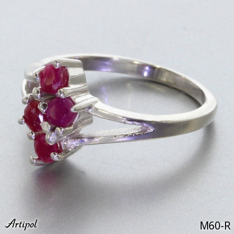 Ring M60-R mit echter Rubin