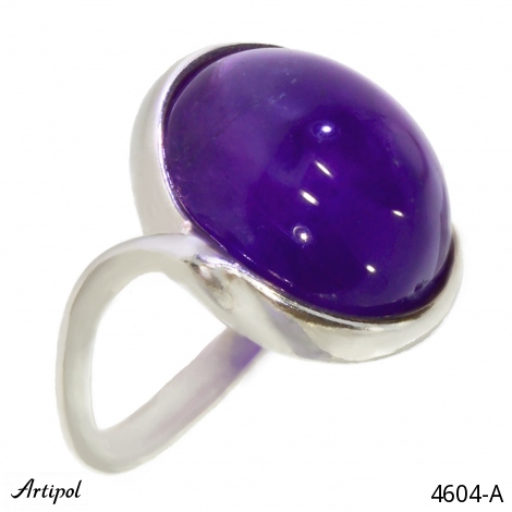 Ring 4604-A with real Amethyst