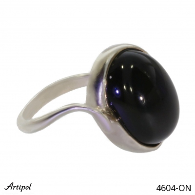 Ring 4604-ON with real Black onyx
