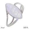 Ring 2627-PL with real Moonstone