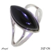 Ring 2627-ON mit echter Schwarzem Onyx