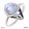 Ring 3033-PL with real Moonstone