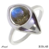 Bague 3033-LAB en Labradorite véritable