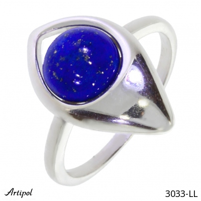 Ring 3033-LL with real Lapis-lazuli