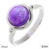 Ring 3034-A with real Amethyst