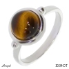 Ring 3034-OT with real Tiger's eye