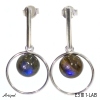 Earrings E3811-LAB with real Labradorite