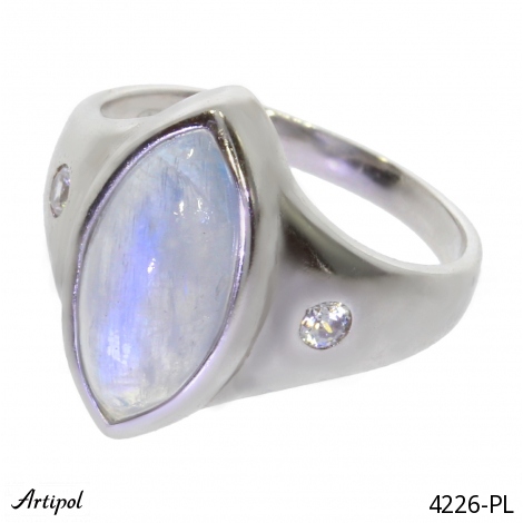 Bague 4226-PL en Pierre de lune véritable