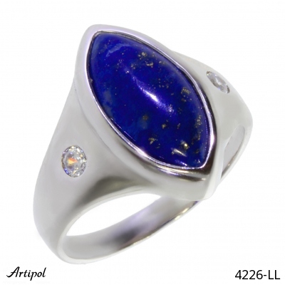 Ring 4226-LL with real Lapis lazuli
