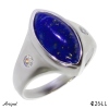 Bague 4226-LL en Lapis-lazuli véritable
