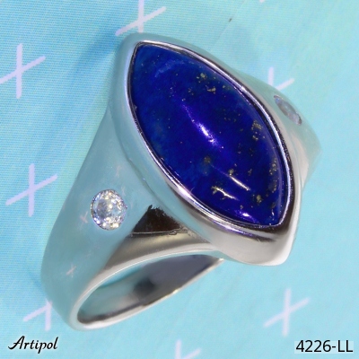 Ring 4226-LL with real Lapis lazuli