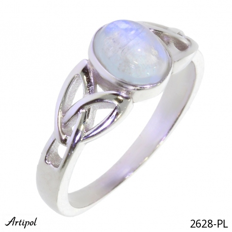 Ring 2628-PL with real Moonstone