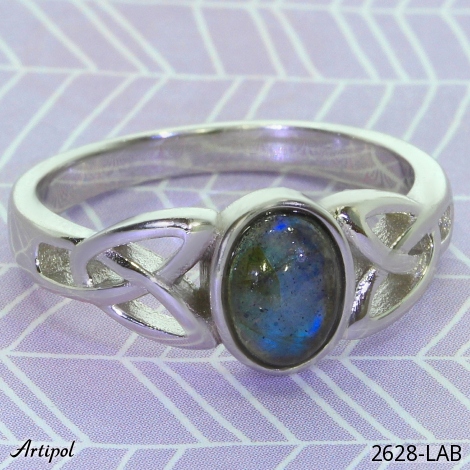 Ring 2628-LAB mit echter Labradorit