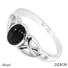 Ring 2628-ON with real Black Onyx