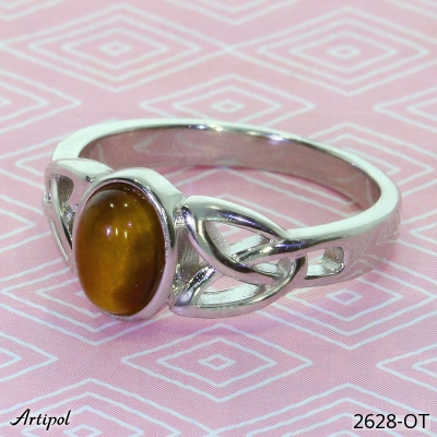 Ring 2628-OT with real Tiger's eye