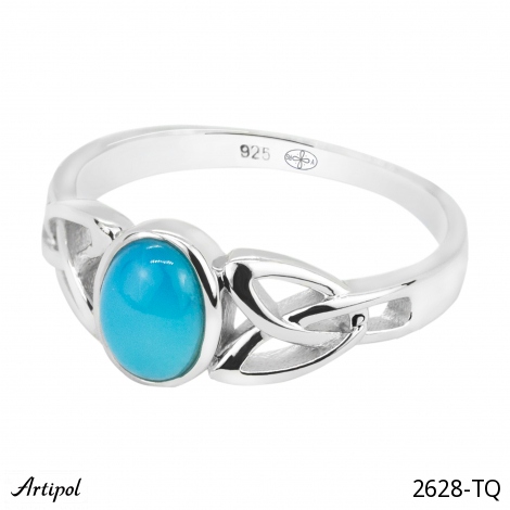 Ring 2628-TQ mit echter Türkis