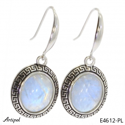 Boucles d'oreilles E4612-PL en Pierre de lune véritable