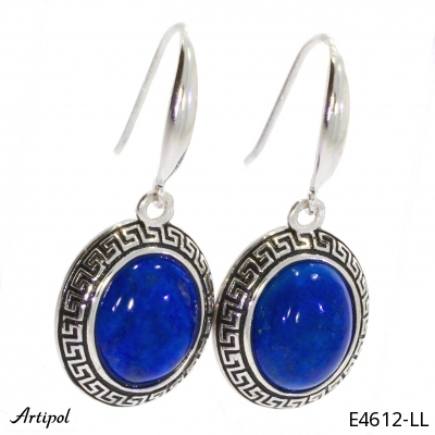 Earrings E4612-LL with real Lapis-lazuli