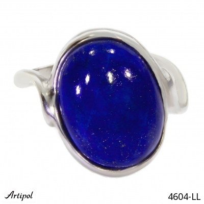 Ring 4604-LL with real Lapis lazuli
