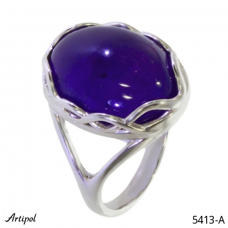 Ring 5413-A with real Amethyst