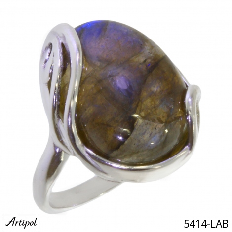Bague 5414-LAB en Labradorite véritable